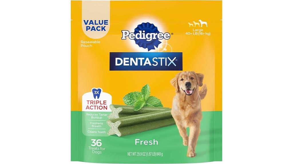 large breed dog dental treats