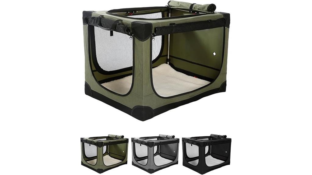 large collapsible travel crate