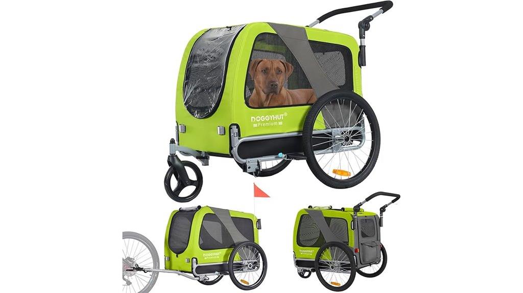 large dog bike trailer