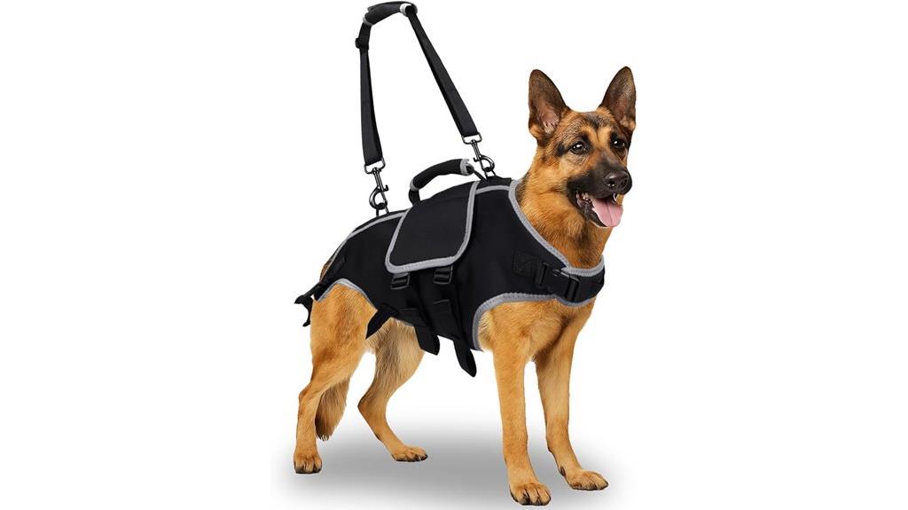 large dog body harness