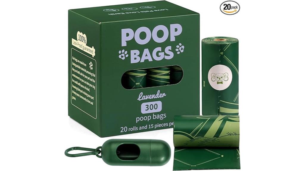 large durable dog waste bags