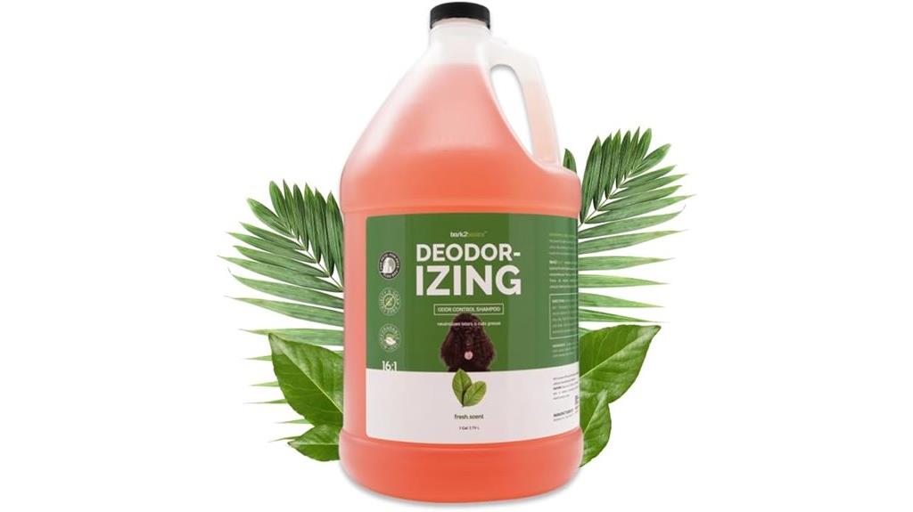 large gallon dog shampoo
