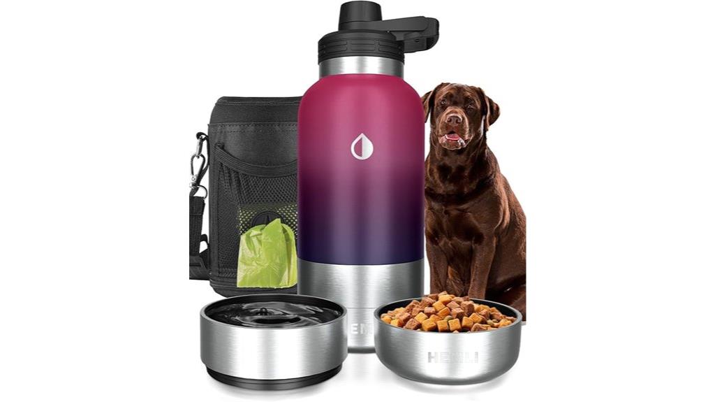 large insulated dog bottle