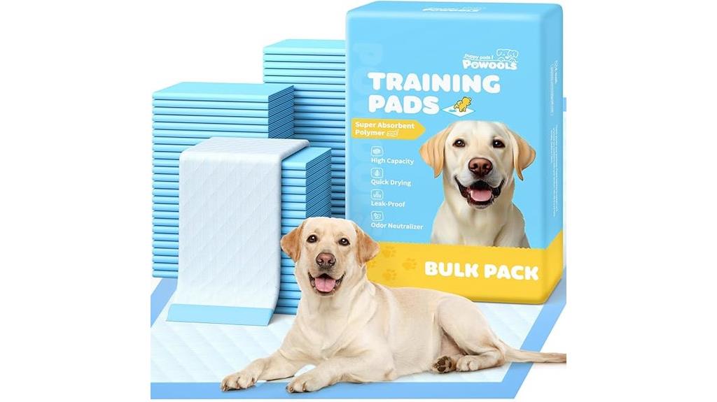 large leak proof puppy pads