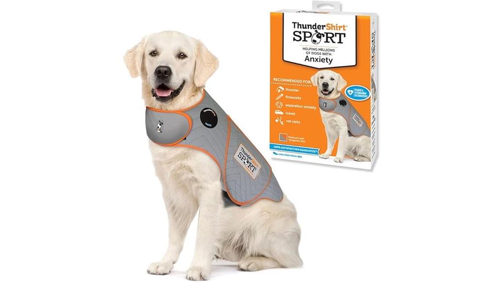 large platinum sport thundershirt