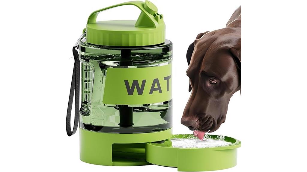 large portable dog water dispenser