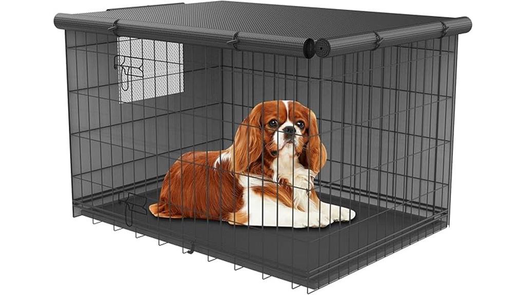 large wire dog cage cover
