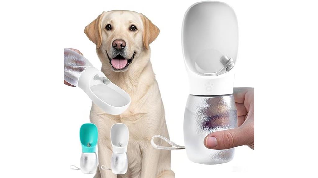 leak proof puppy water bottle
