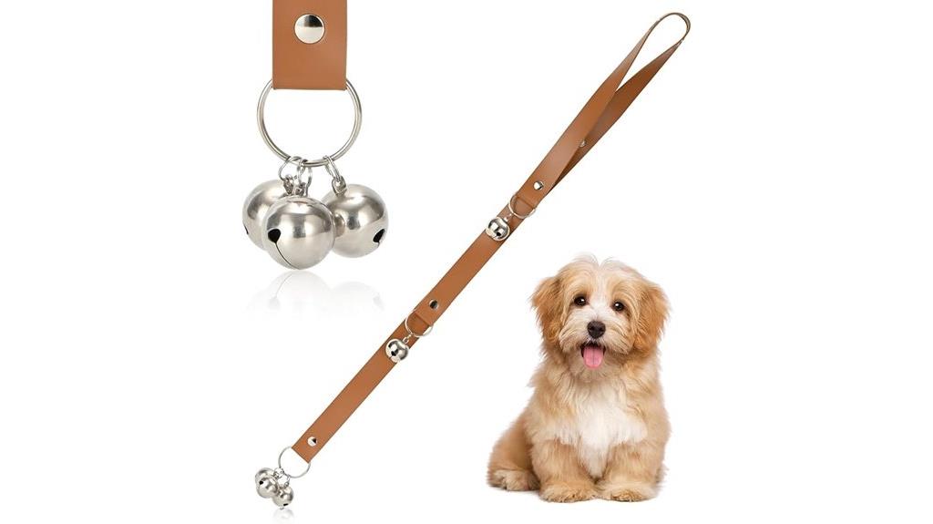 leather dog doorbell