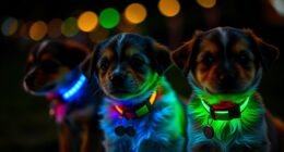 led puppy collar lights