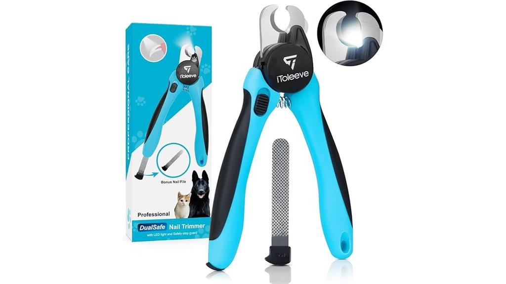 lighted pet nail trimmer