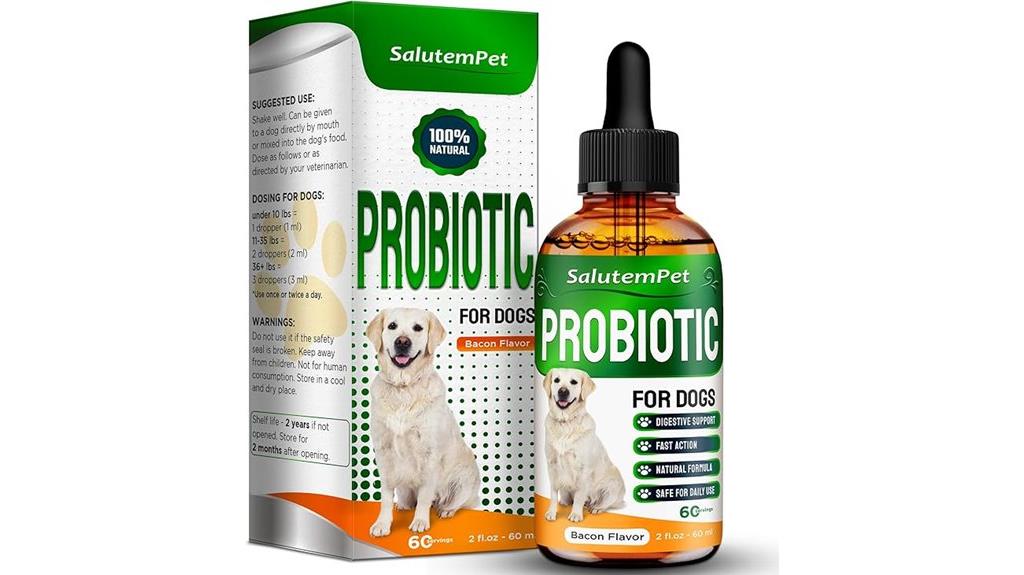 liquid probiotic supplement for dogs