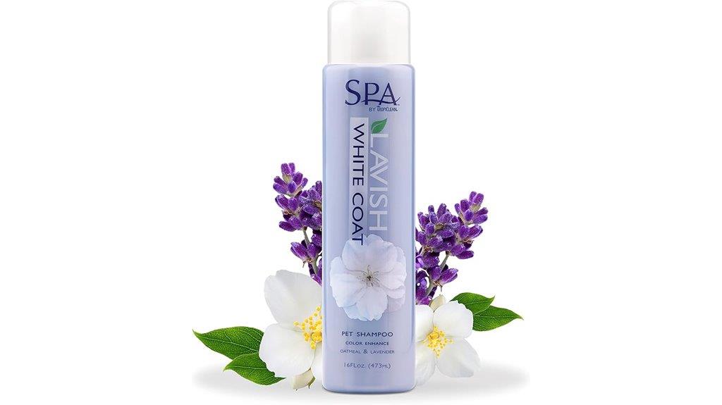 luxury dog spa shampoo