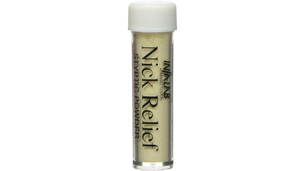 magic touch styptic powder vial