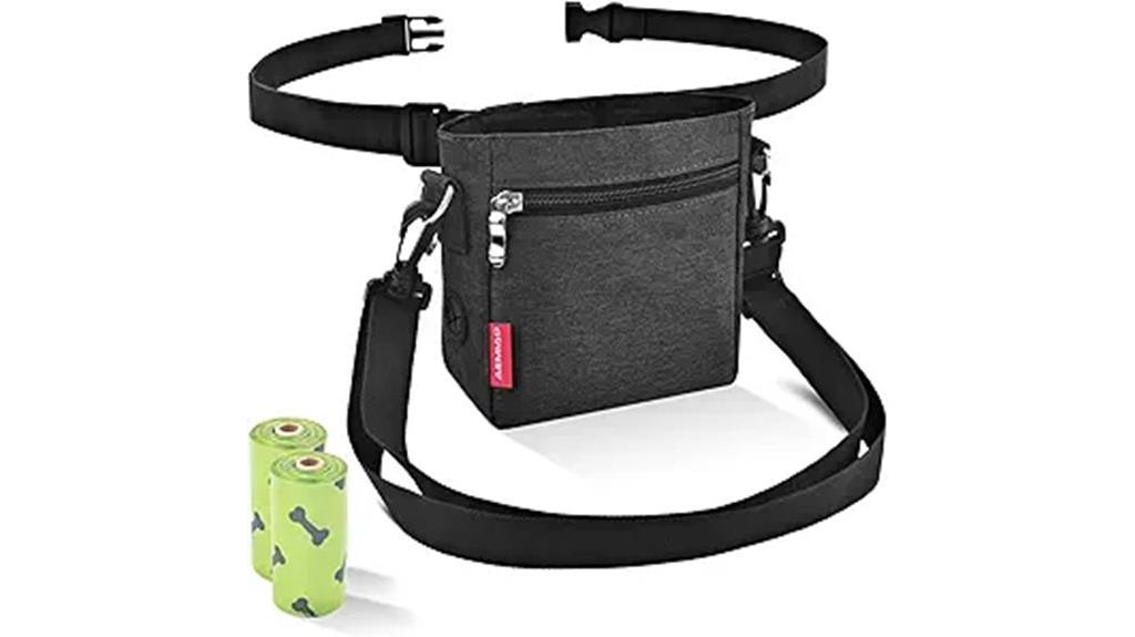 magnetic removable treat pouch