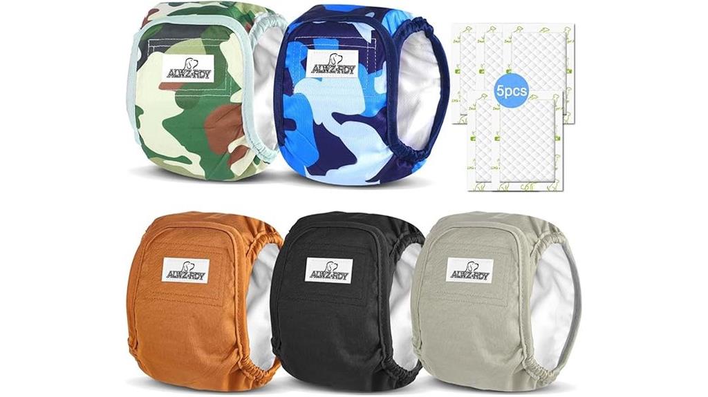 male dog belly band pack