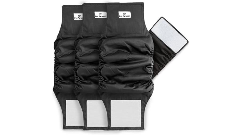 male dog belly band pack