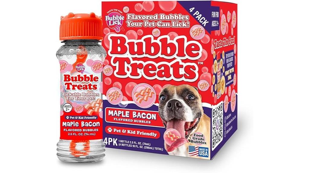 maple bacon pet bubbles