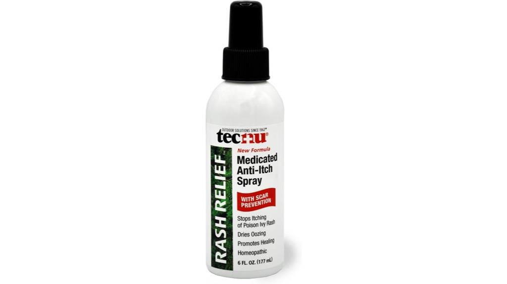medicated itch relief spray