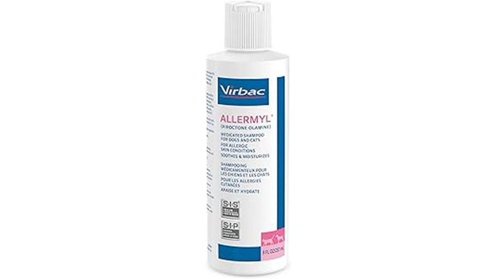 medicated pet shampoo for dogs and cats