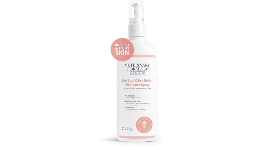 medicated spray for hot spots