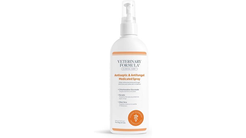 medicated spray for pets