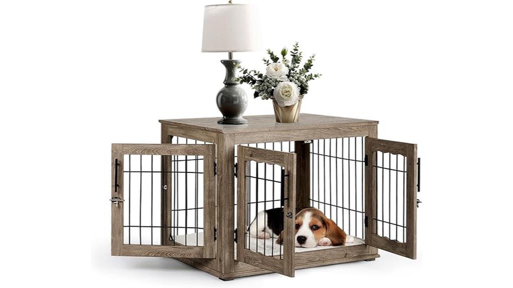 medium dog crate furniture