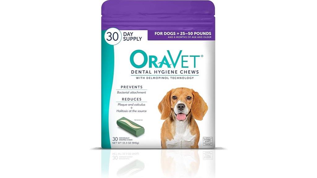 medium dog dental chews