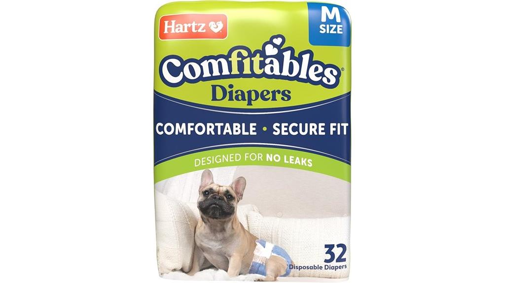 medium hartz dog diapers