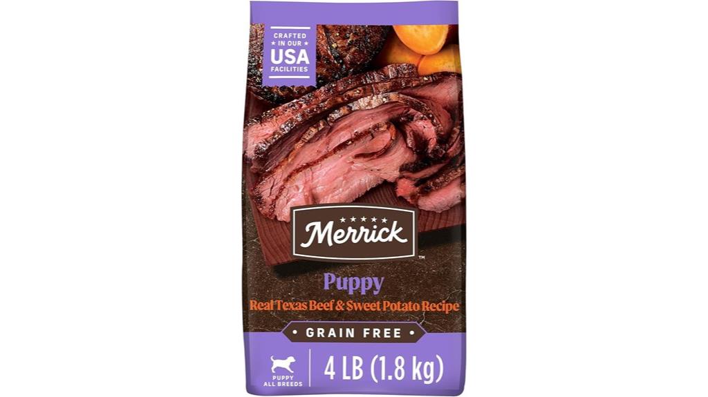 merrick grain free puppy food