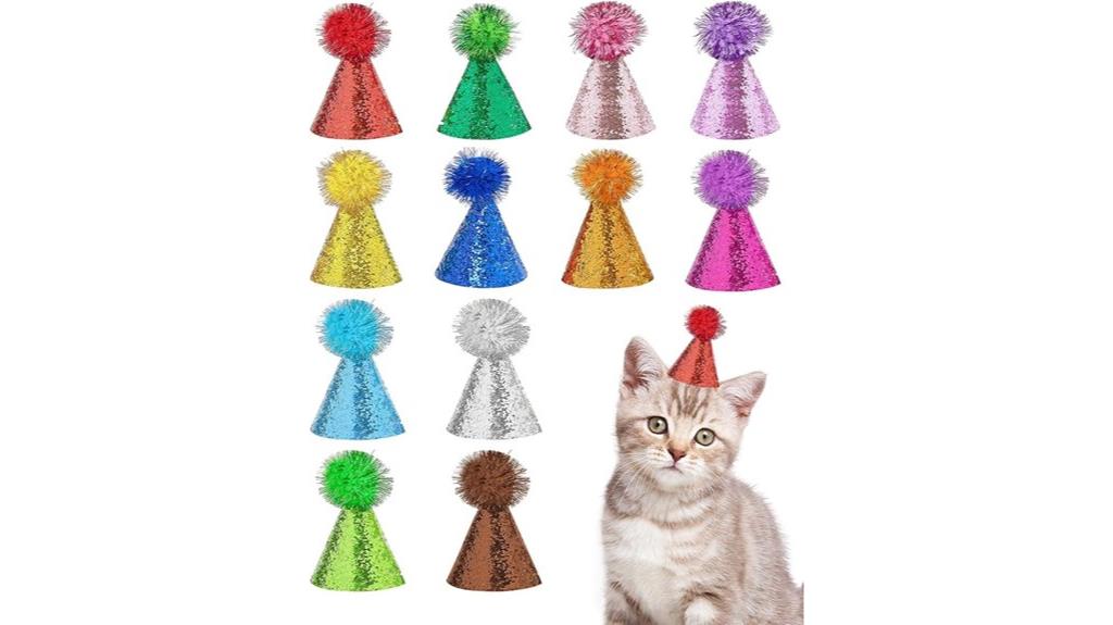 mini dog cat party hats