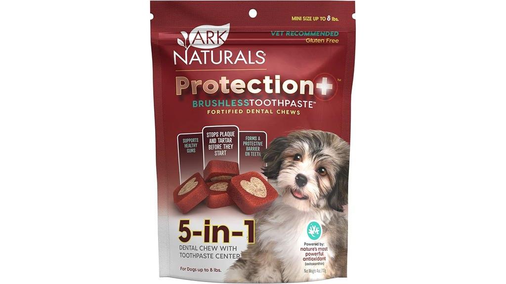 mini dog toothpaste protection