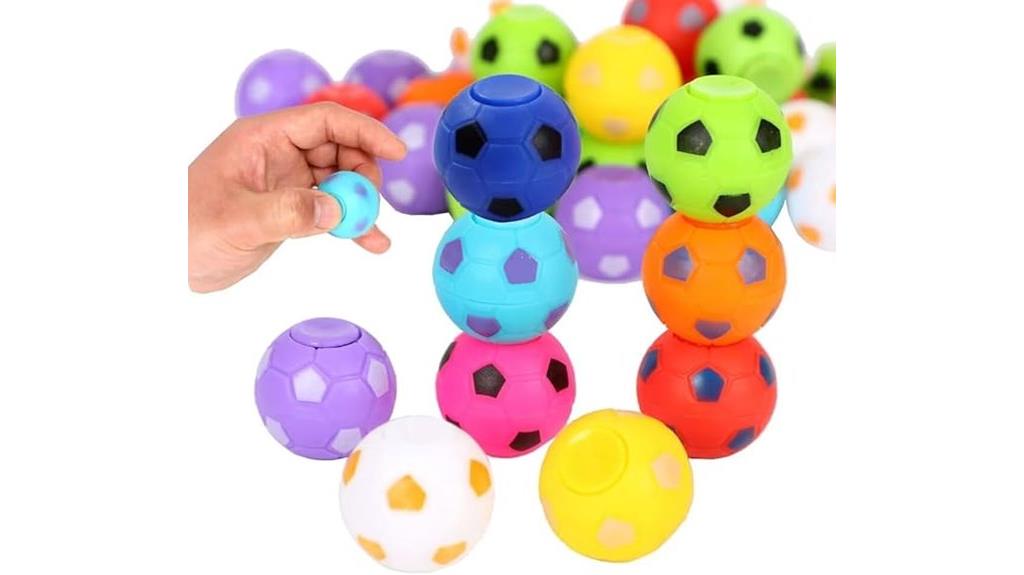 mini soccer ball fidget spinner