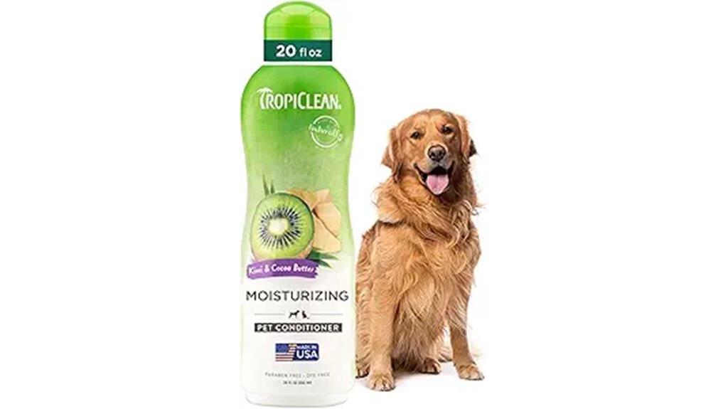moisturizing detangler for dogs