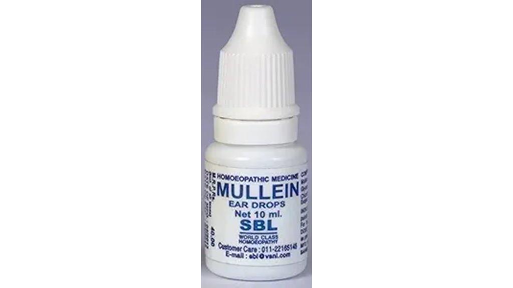 mullein ear infection relief