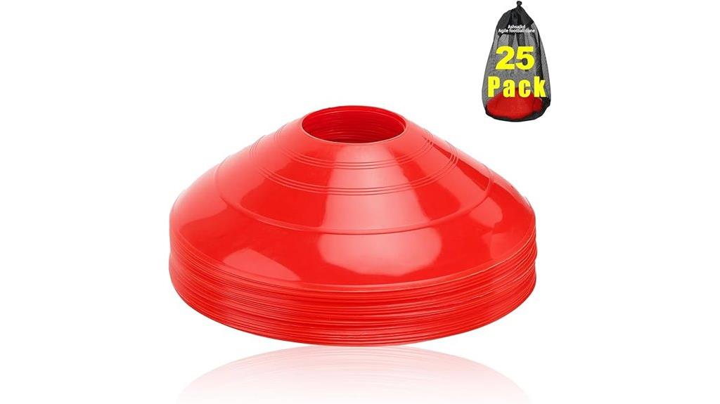 multiple sizes agility cones