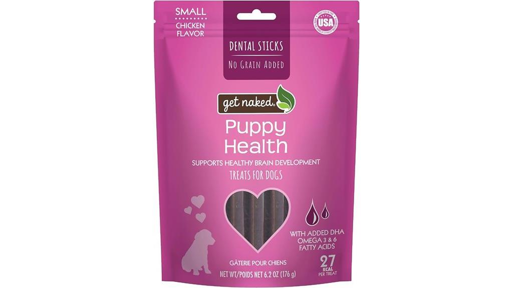 naked grain free puppy chews