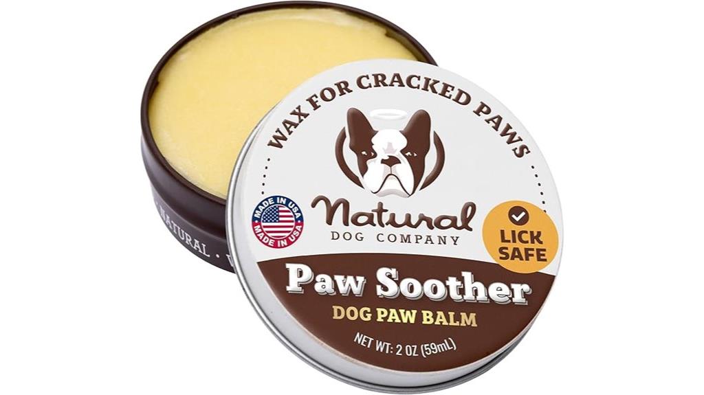 natural dog paw balm