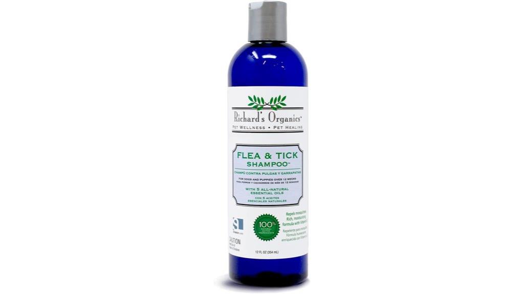 natural flea and tick shampoo
