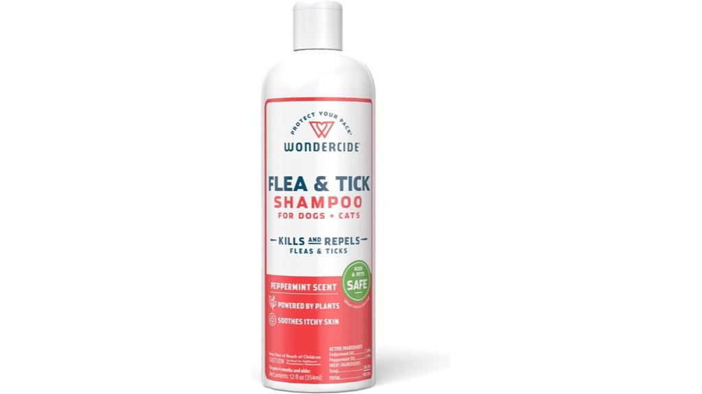 natural flea and tick shampoo