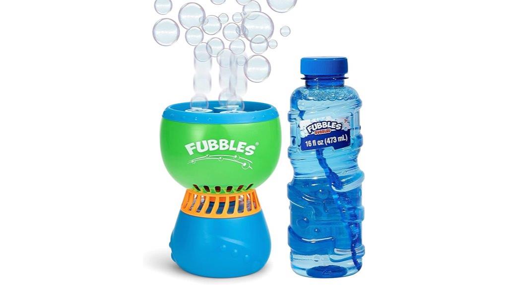no spill bubble machine