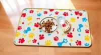 non slip puppy food mats