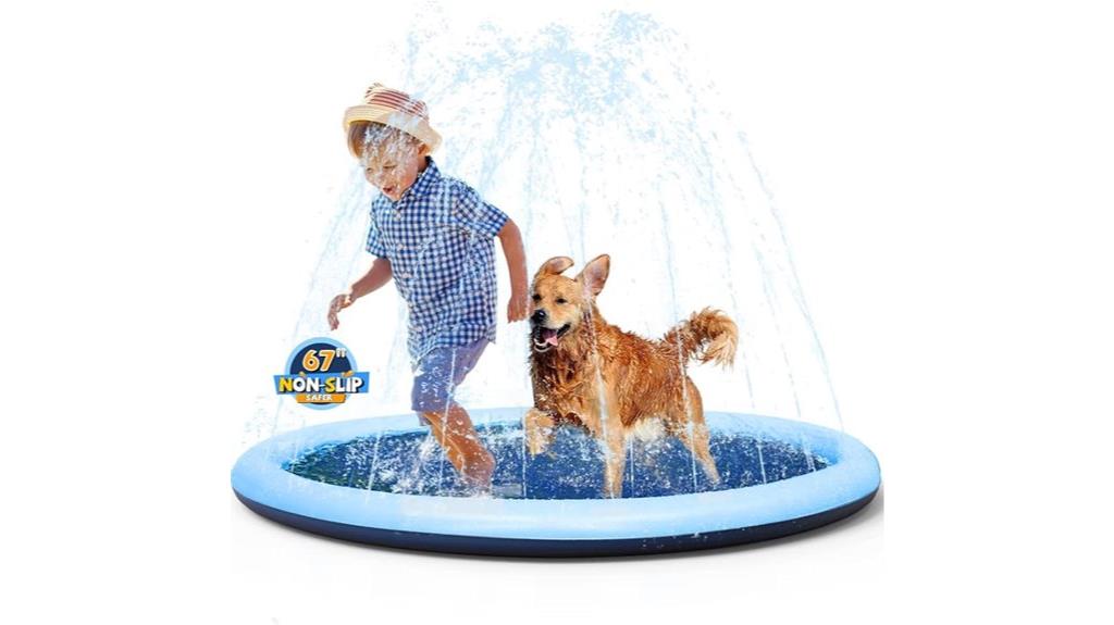 non slip splash pad