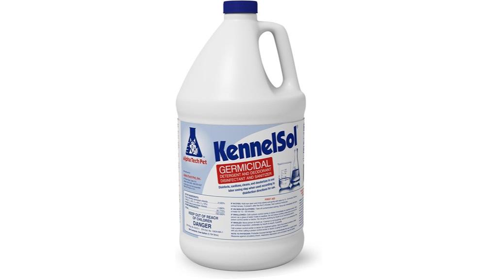 one step kennel cleaning solution