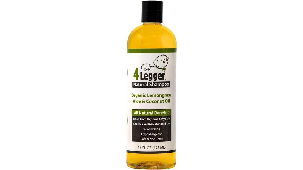 organic dog shampoo 16 oz