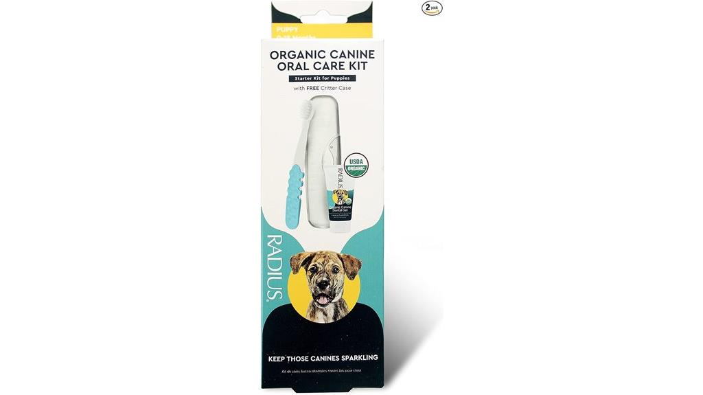 organic puppy dental kit