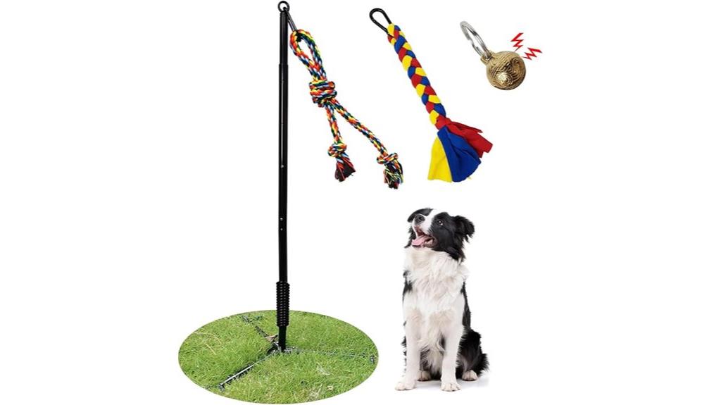 outdoor dog tug toy