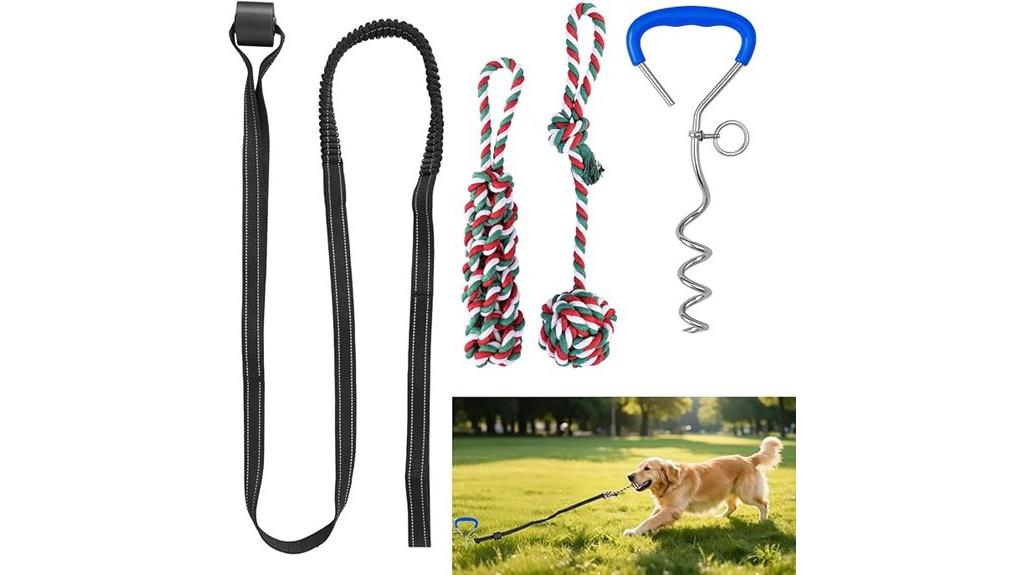outdoor dog tug toy