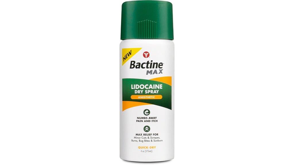 pain relief dry spray