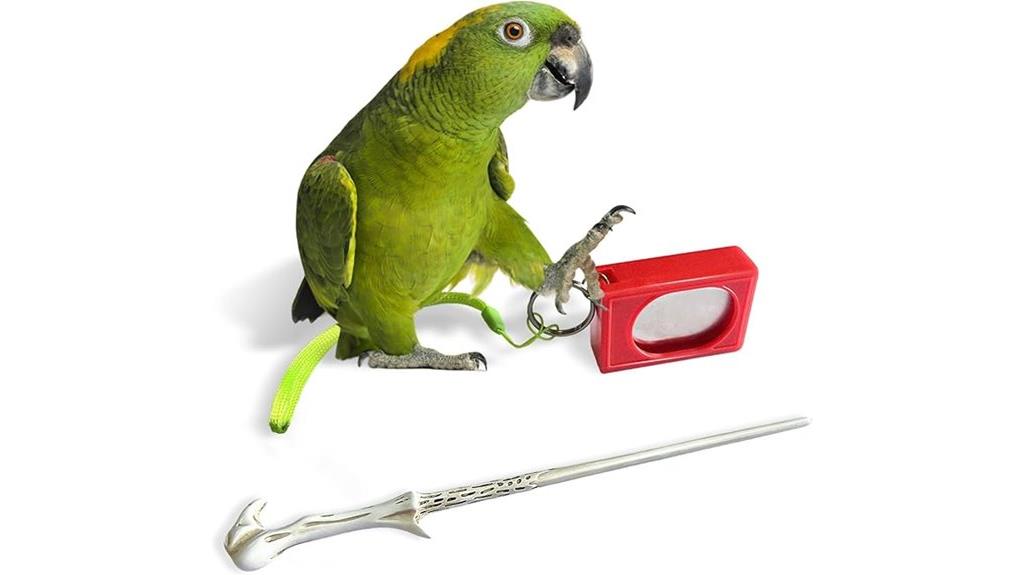 parrot training clicker stick